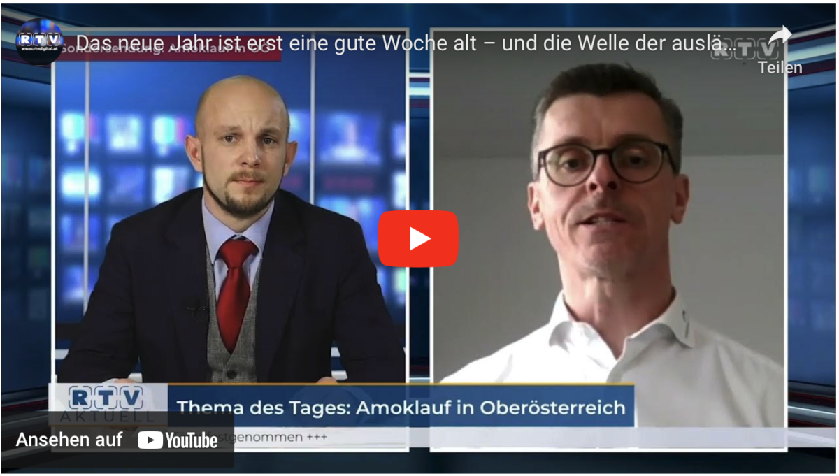 Das neue Jahr ist erst eine gute Woche alt – und die Welle der ausländischen Gewalt ebbt nicht ab!