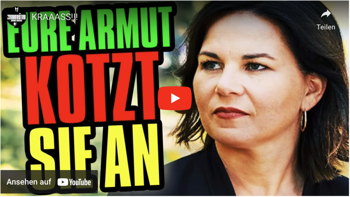 KRAAASS!!! Eure Armut kotzt sie an!