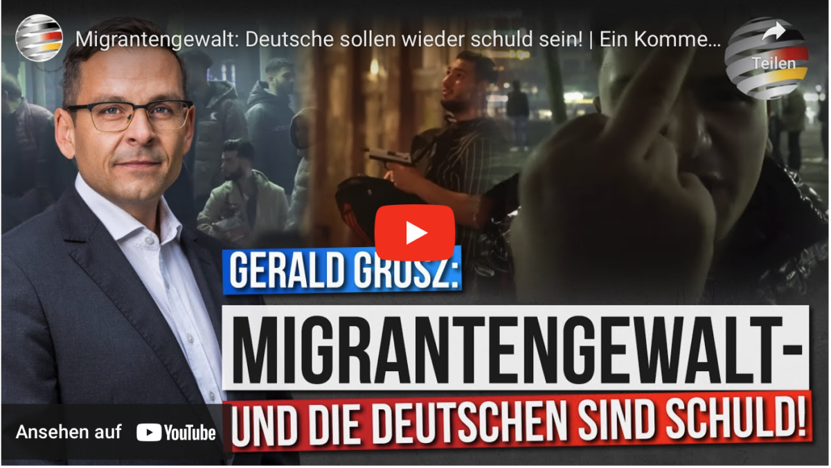 Migrantengewalt: Deutsche sollen wieder schuld sein!