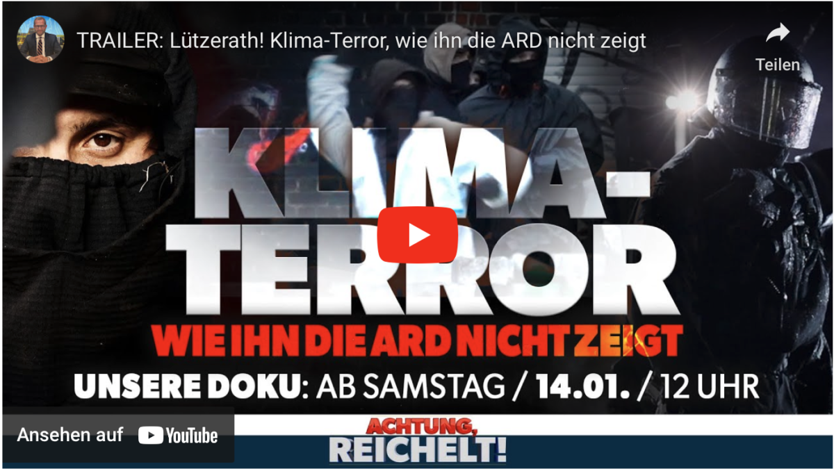 TRAILER: Lützerath! Klima-Terror, wie ihn die ARD nicht zeigt!