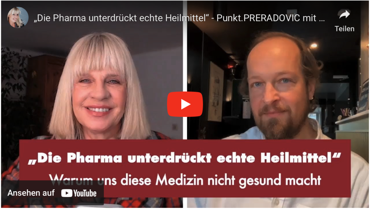 „Die Pharma unterdrückt echte Heilmittel“!