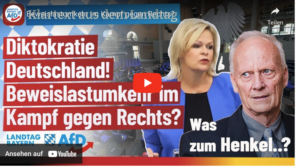 Beweislastumkehr im Kampf gegen Rechts?