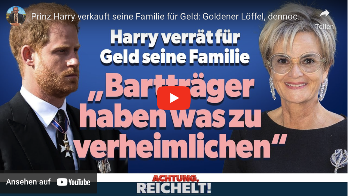 Prinz Harry verkauft seine Familie für Geld: Goldener Löffel, dennoch unglücklich!