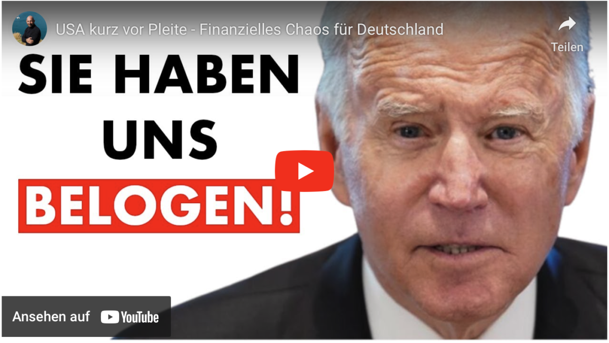 USA kurz vor Pleite – Finanzielles Chaos für Deutschland!