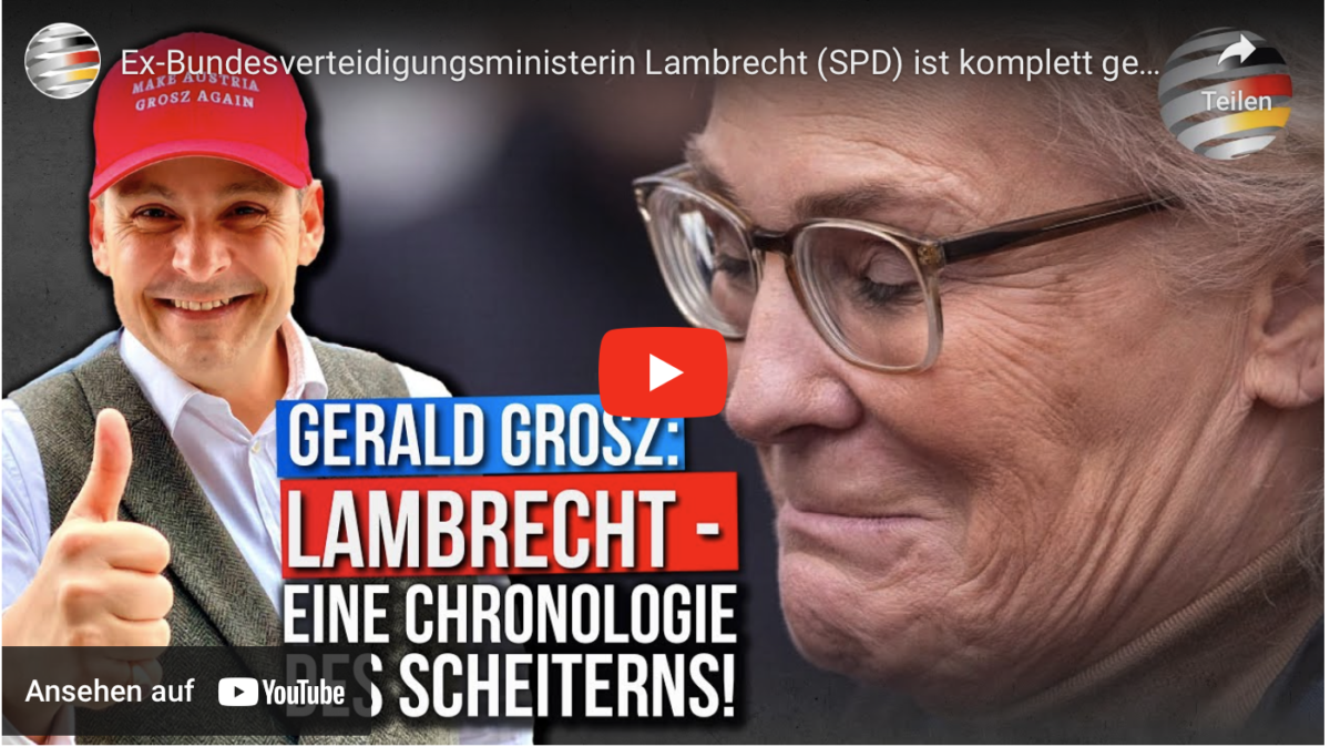 Ex-Bundesverteidigungsministerin Lambrecht (SPD) ist komplett gescheitert!