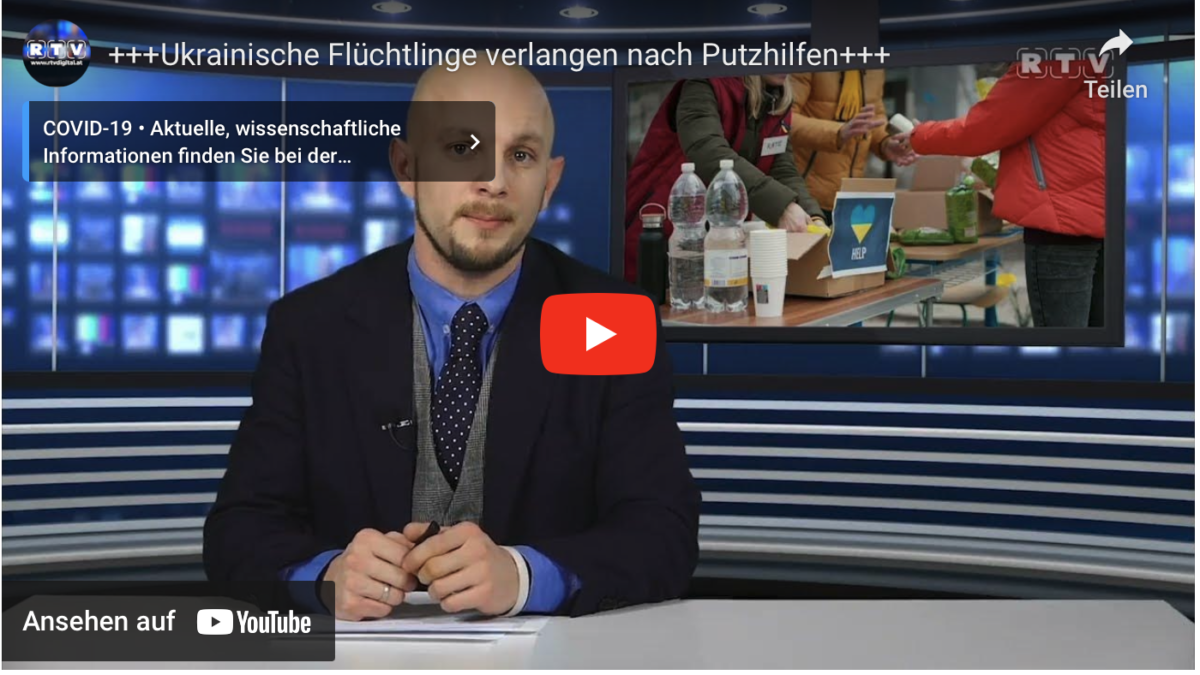 +++Ukrainische Flüchtlinge verlangen nach Putzhilfen+++