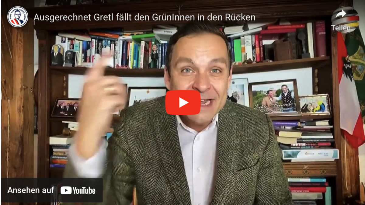 Ausgerechnet Gretl fällt den GrünInnen in den Rücken!