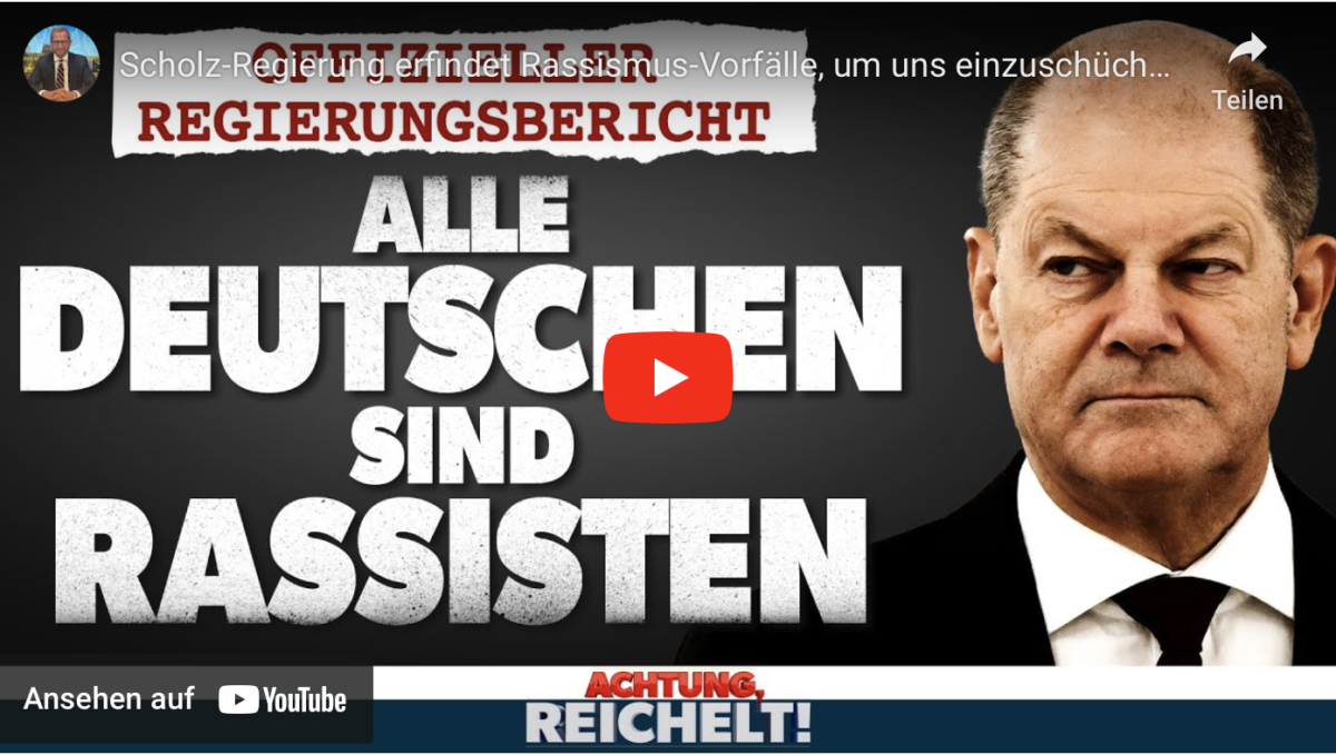 Scholz-Regierung erfindet Rassismus-Vorfälle, um uns einzuschüchtern / Die wahren Migrationszahlen
