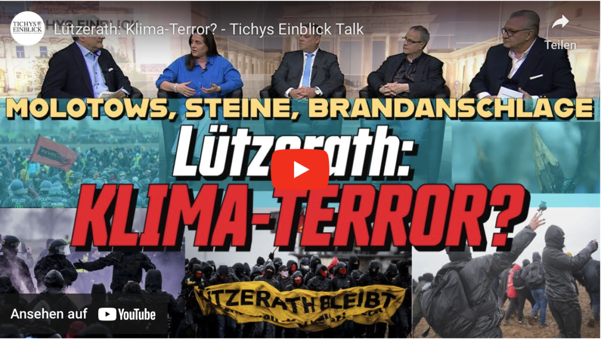 Lützerath: Klima-Terror? – Tichys Einblick Talk