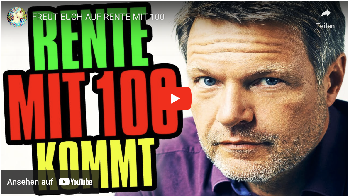FREUT EUCH AUF RENTE MIT 100!