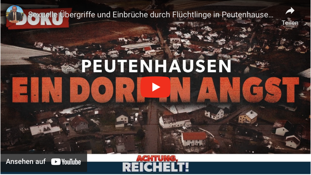Sexuelle Übergriffe und Einbrüche durch Flüchtlinge in Peutenhausen: Ein Dorf in Angst!