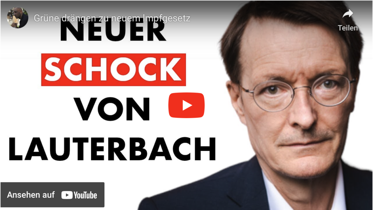 Grüne drängen zu neuem lmpfgesetz!