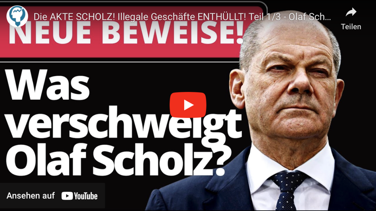 Die AKTE SCHOLZ! Illegale Geschäfte ENTHÜLLT! Teil 1/3 – Olaf Scholz, CumEX und die Warburg Bank