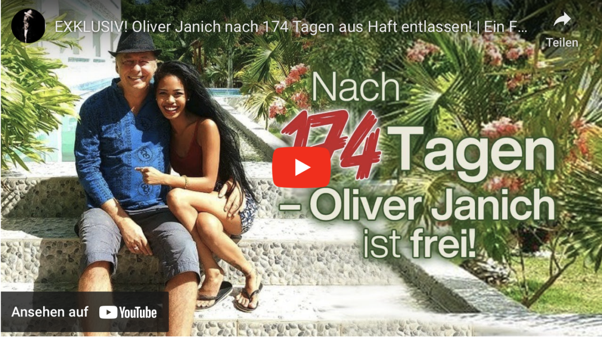 EXKLUSIV! Oliver Janich nach 174 Tagen aus Haft entlassen! | Ein Freudensprung von Oliver Flesch