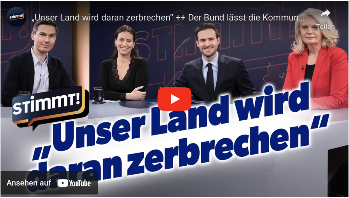 „Unser Land wird daran zerbrechen“ ++ Der Bund lässt die Kommunen bei der Flüchtlings-Frage im Stich!