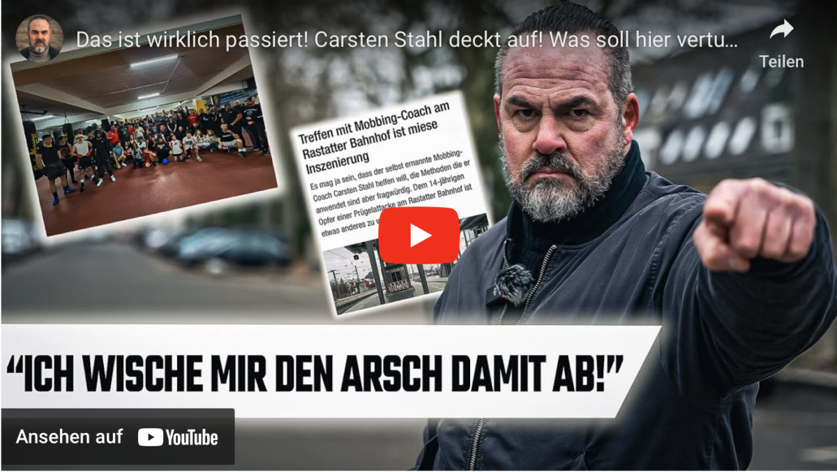 Das ist wirklich passiert! Carsten Stahl deckt auf! Was soll hier vertuscht werden?