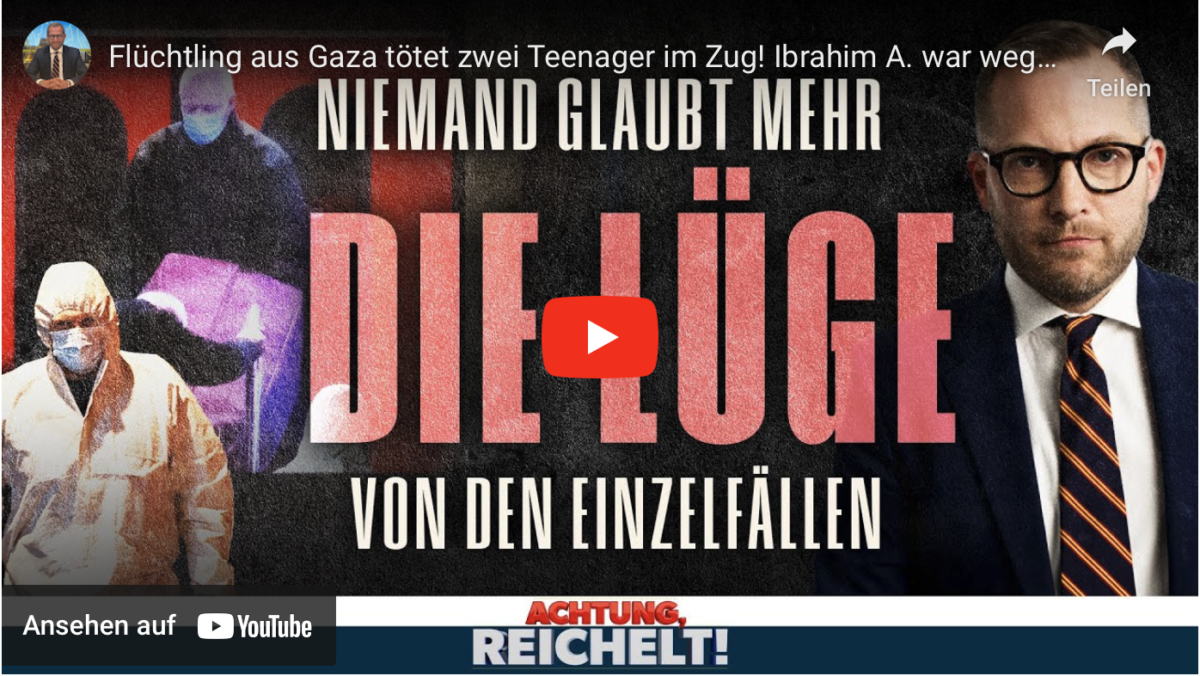 Flüchtling aus Gaza tötet zwei Teenager im Zug! Ibrahim A. war wegen Messer-Angriff vorbestraft
