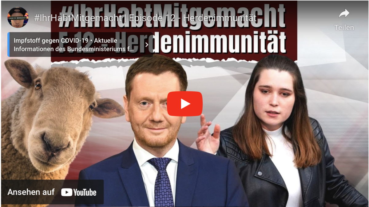 #IhrHabtMitgemacht | Episode 12 – Herdenimmunität #Volksverräter
