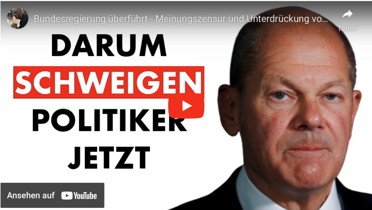 Bundesregierung überführt – Meinungszensur und Unterdrückung von Kritik!