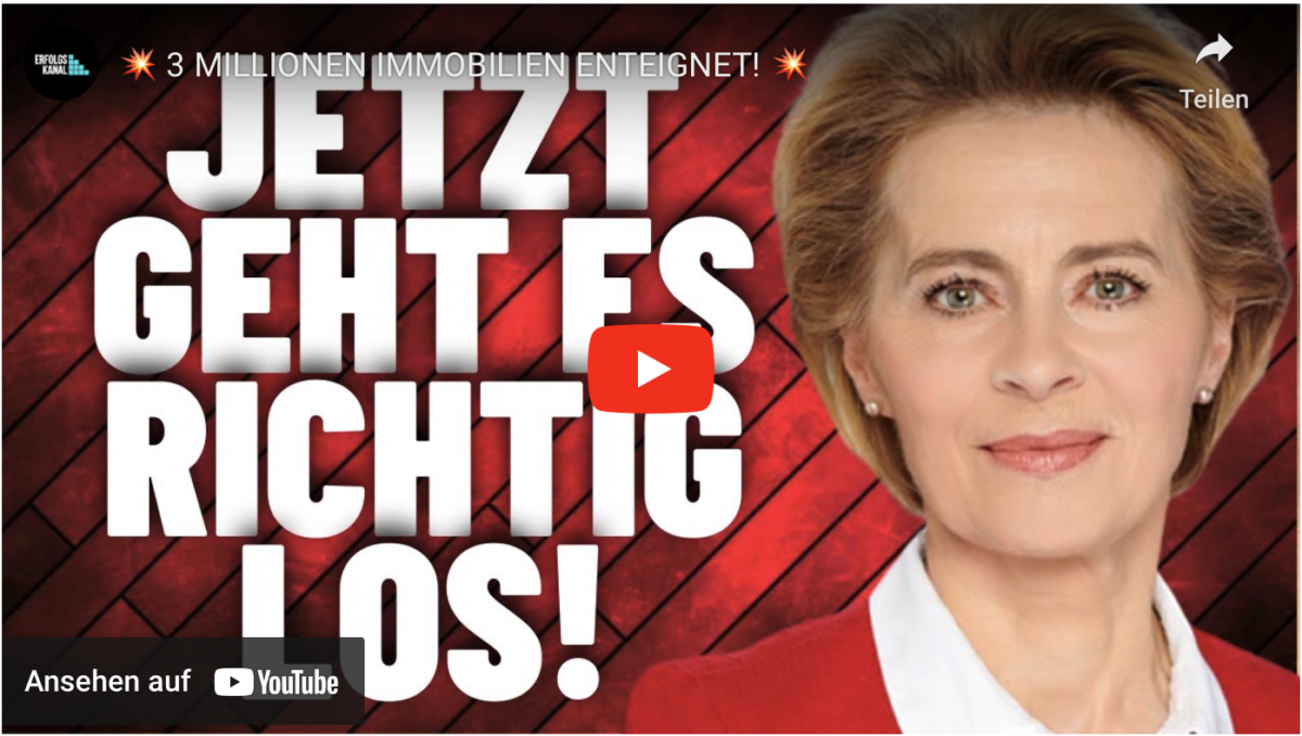 Jetzt geht es richtig Los! 3 MILLIONEN IMMOBILIEN ENTEIGNET!