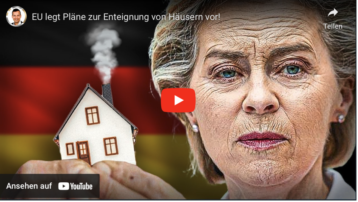 EU legt Pläne zur Enteignung von Häusern vor!