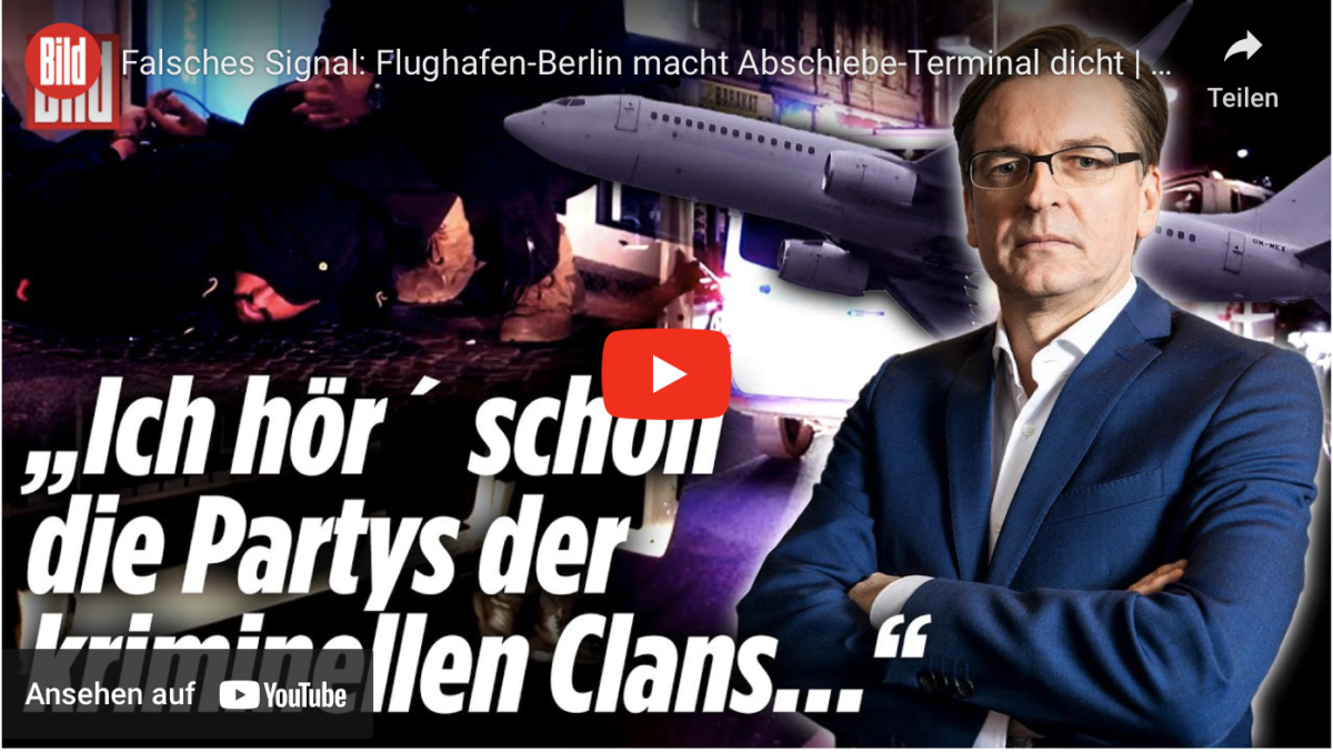 Falsches Signal: Flughafen-Berlin macht Abschiebe-Terminal dicht!
