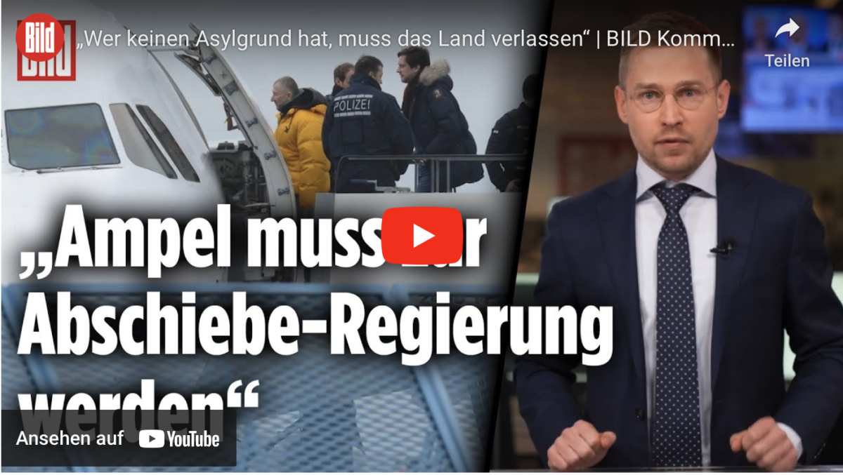 „Wer keinen Asylgrund hat, muss das Land verlassen“