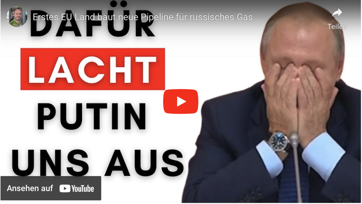 Erstes EU Land baut neue Pipeline für russisches Gas