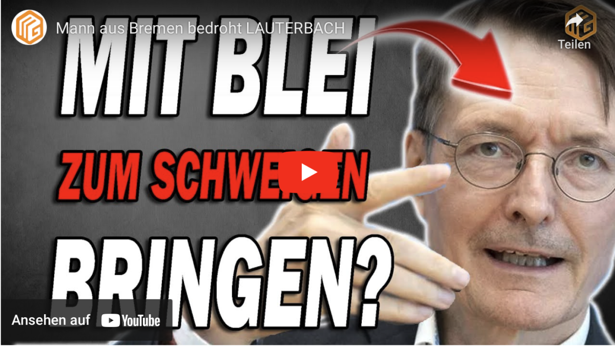 Mann aus Bremen bedroht LAUTERBACH