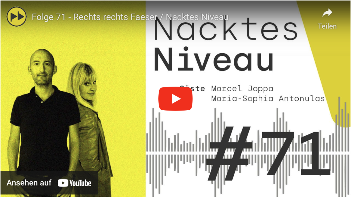 Folge 71 – Rechts rechts Faeser / Nacktes Niveau