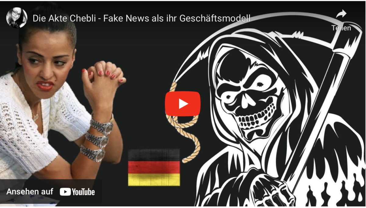 Die Akte Chebli – Fake News als ihr Geschäftsmodell!