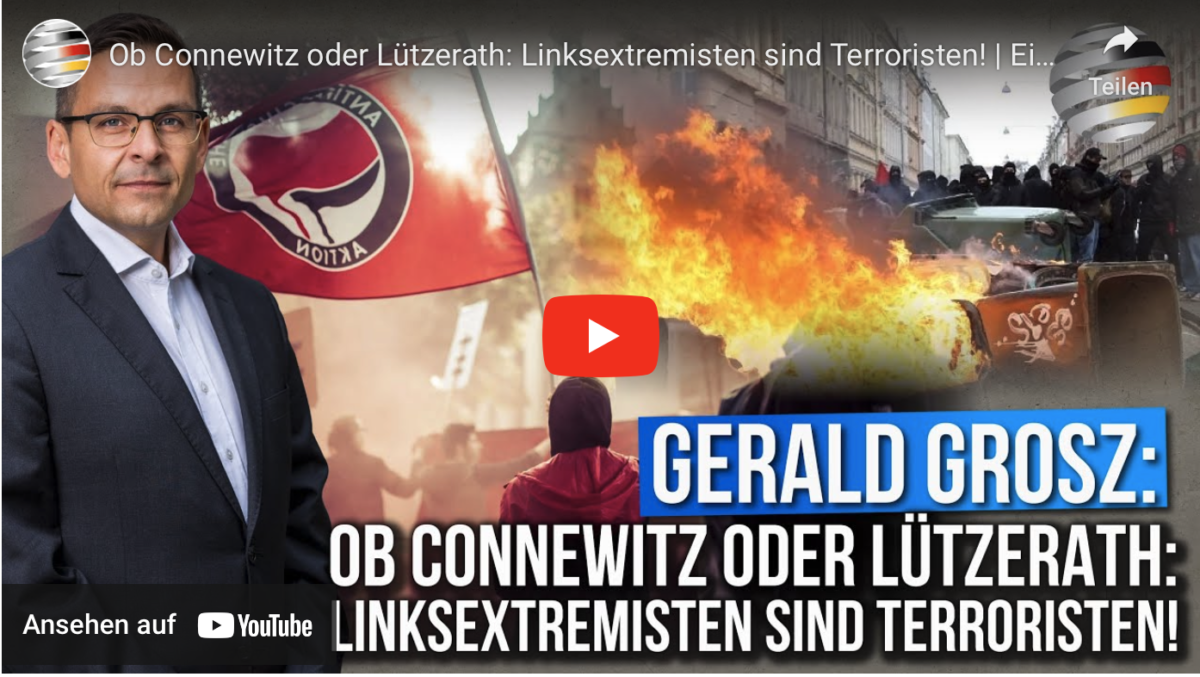 Ob Connewitz oder Lützerath: Linksextremisten sind Terroristen!