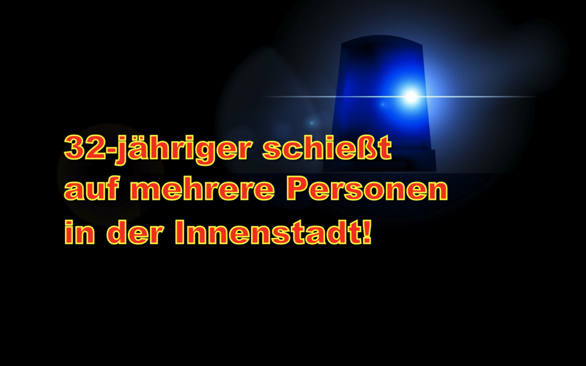 Bremen: 32-jähriger schießt auf mehrere Personen in der Innenstadt!