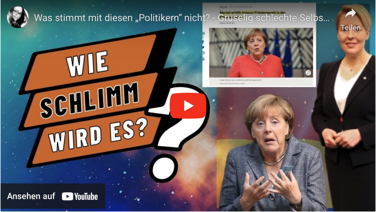 Was stimmt mit diesen „Politikern“ nicht? – Gruselig schlechte Selbstdarsteller!