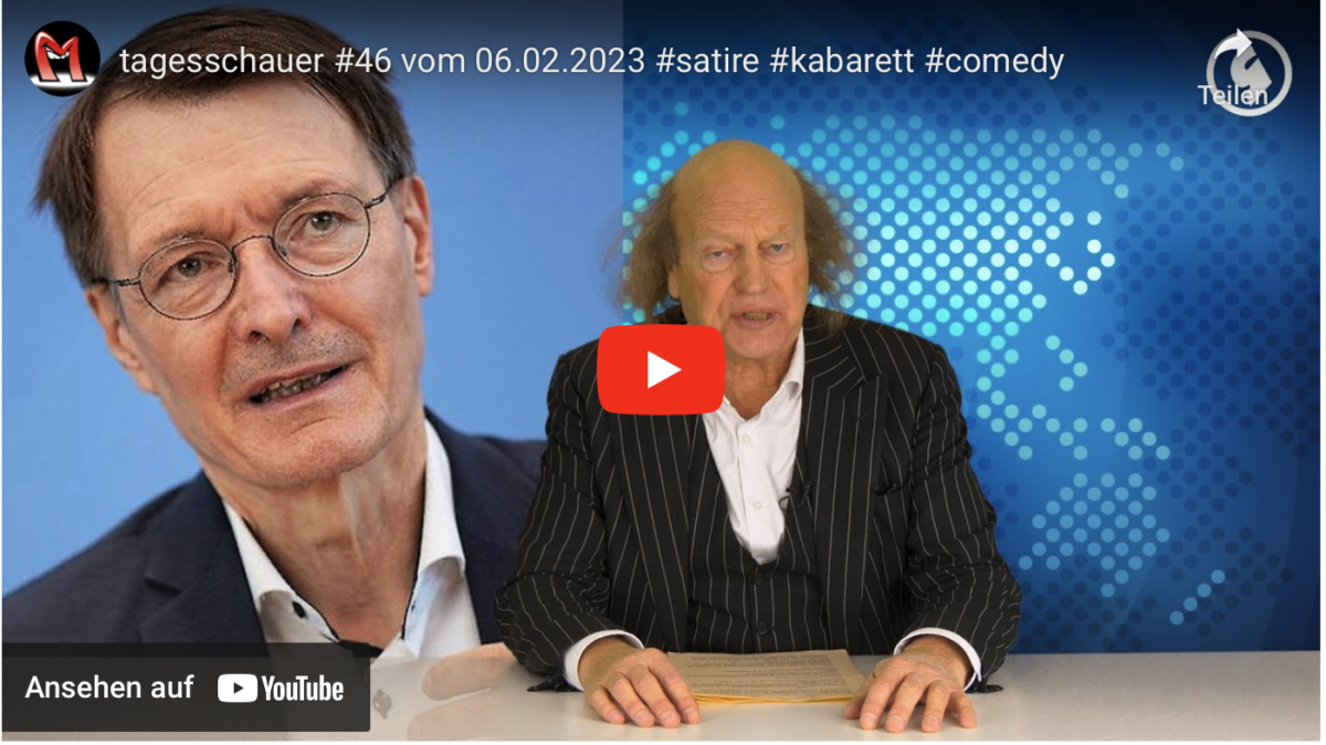 tagesschauer #46 vom 06.02.2023 #satire #kabarett #comedy