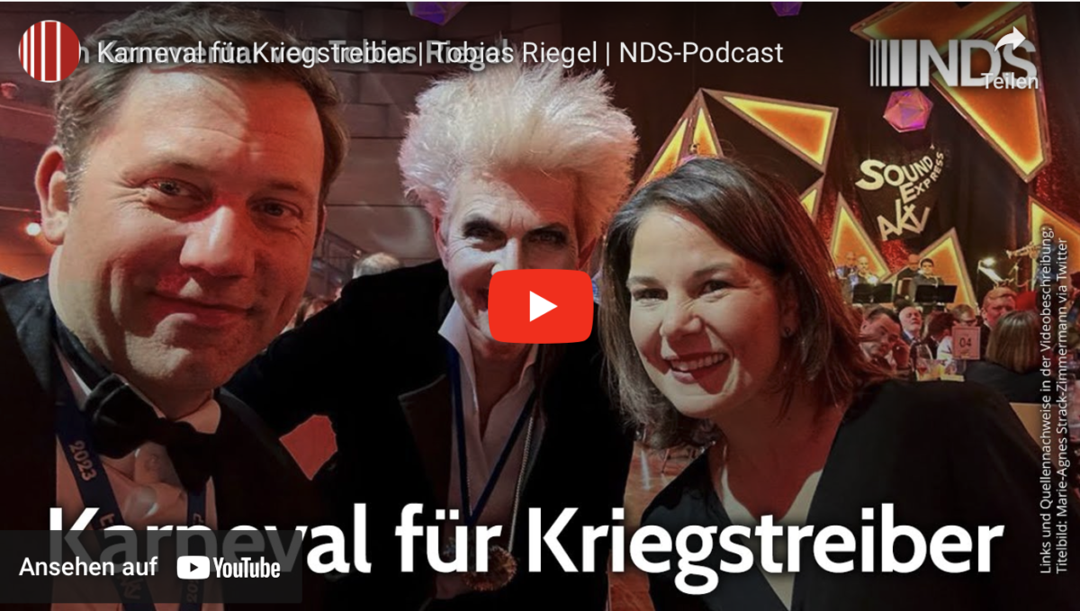 Karneval für Kriegstreiber!