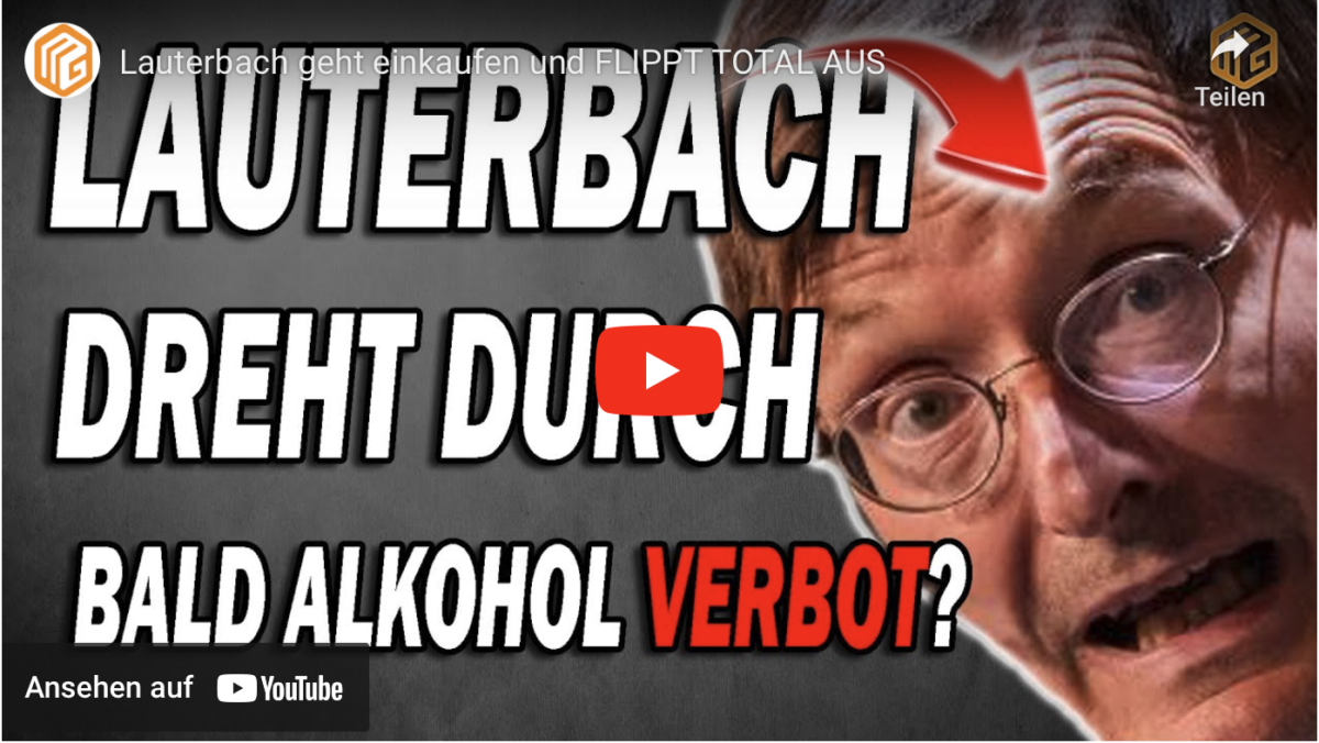 Lauterbach geht einkaufen und FLIPPT TOTAL AUS!