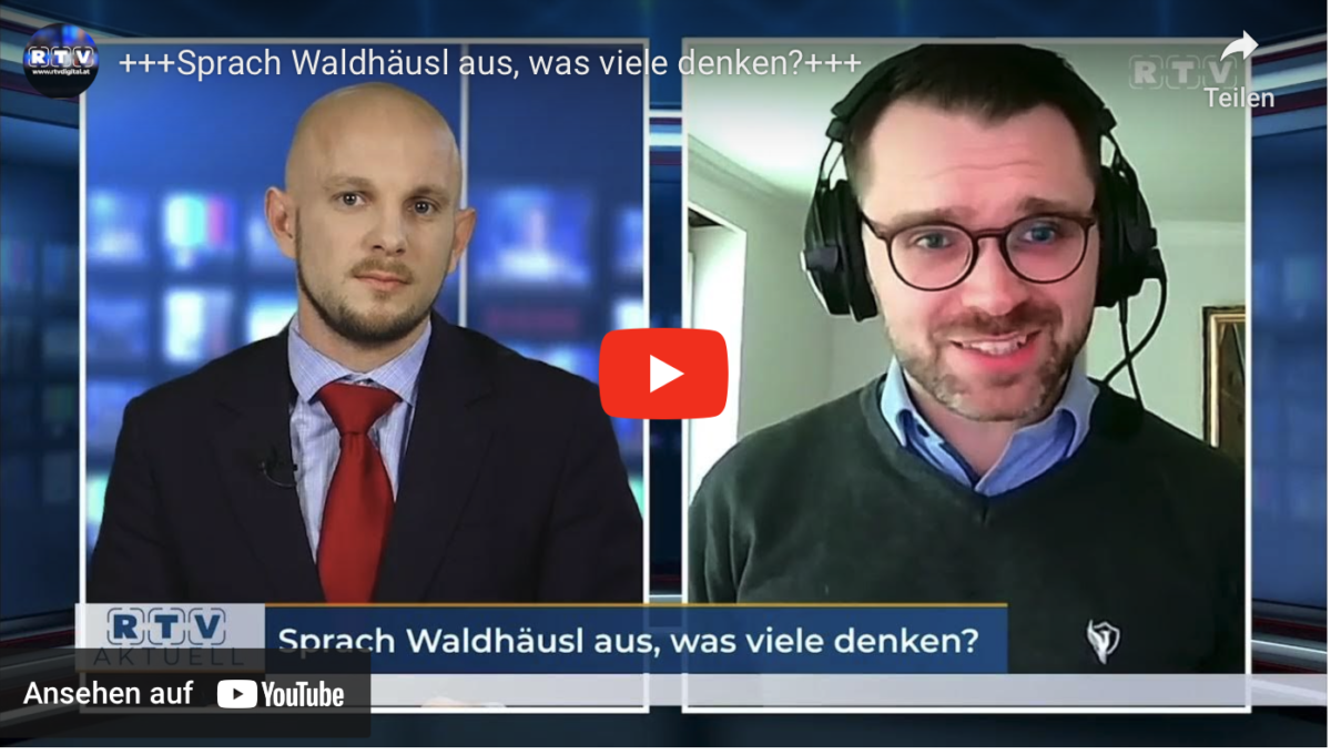 +++Sprach Waldhäusl aus, was viele denken?+++