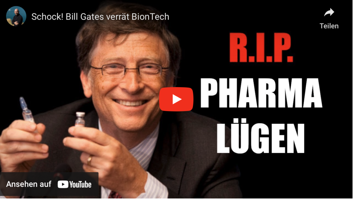Schock! Bill Gates verrät BionTech!