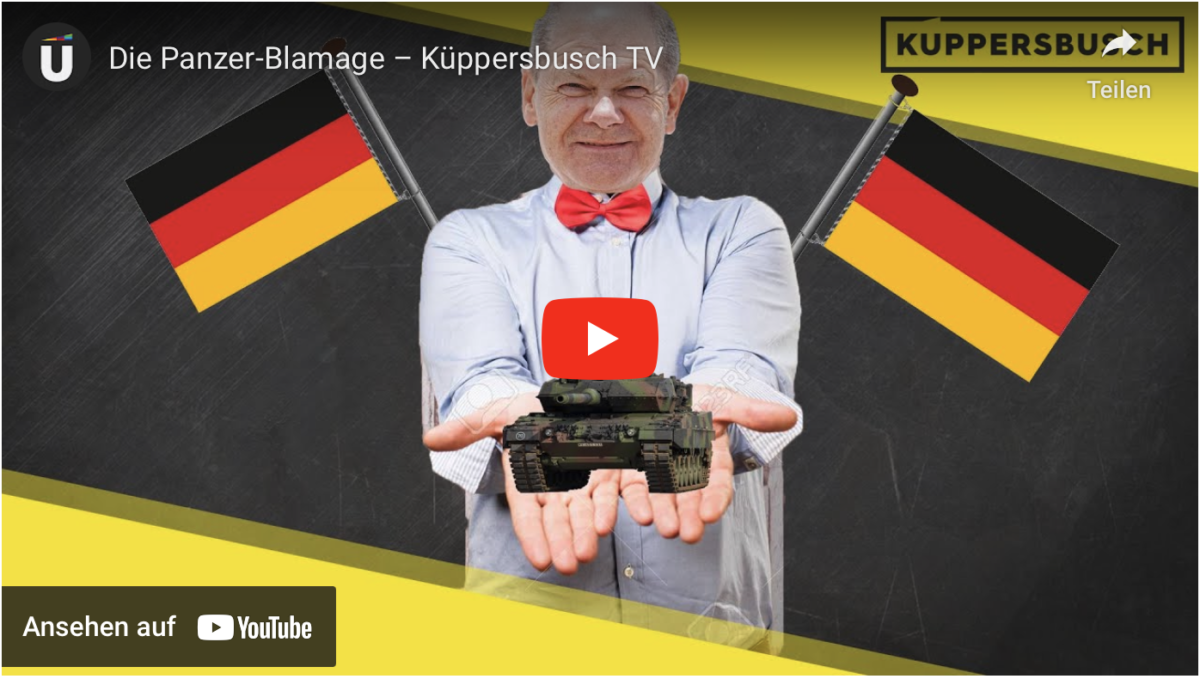 Die Panzer-Blamage – Küppersbusch TV