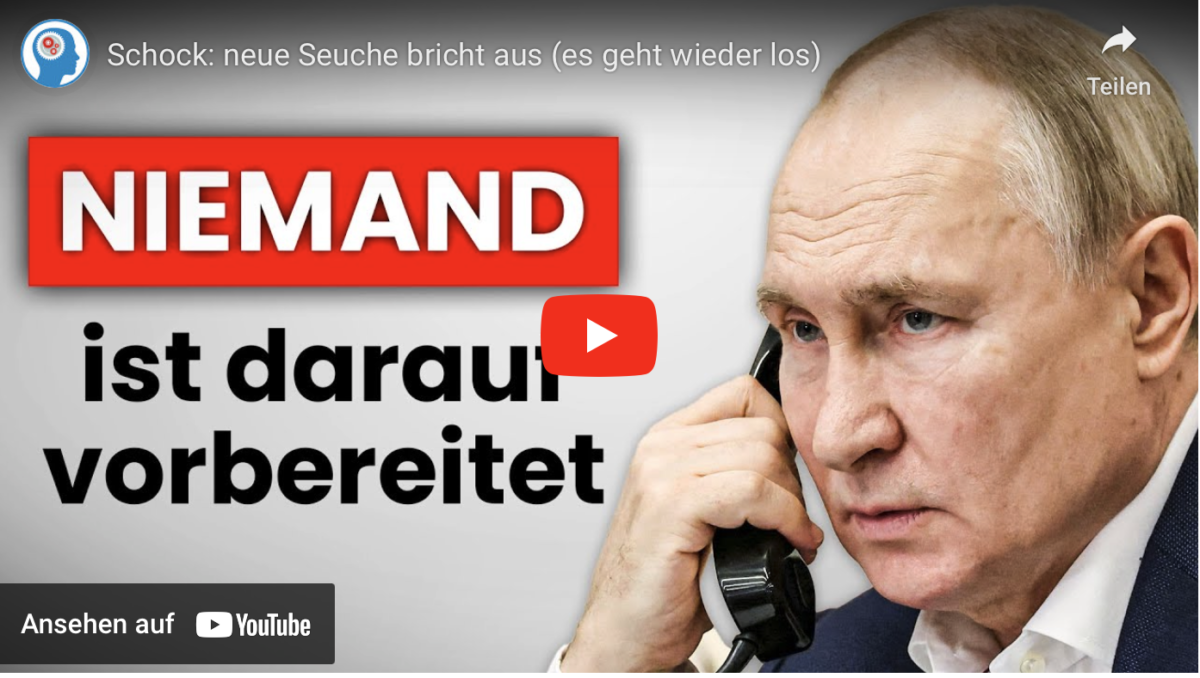 Schock: neue Seuche bricht aus (es geht wieder los)!