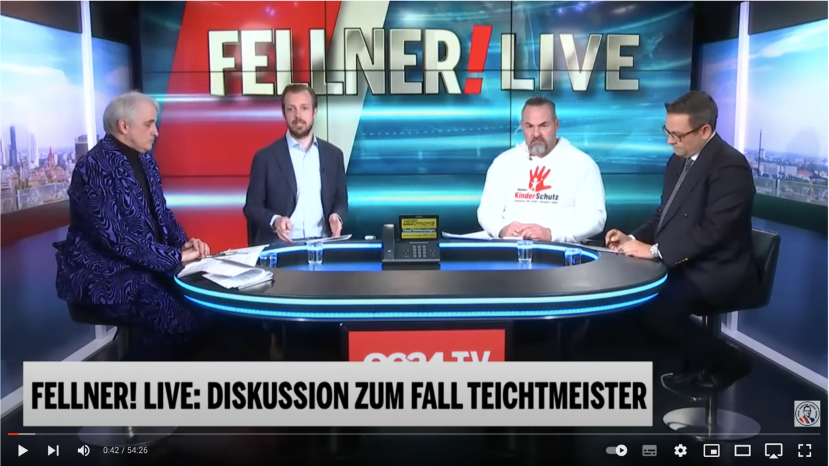 Kinderschänder haben ihre Rechte verloren – Gerald Grosz mit Carsten Stahl in Fellner Live!