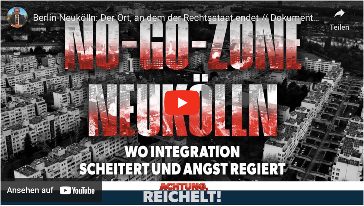 Berlin-Neukölln: Der Ort, an dem der Rechtsstaat endet // Dokumente enthüllen Integrations-Versagen!