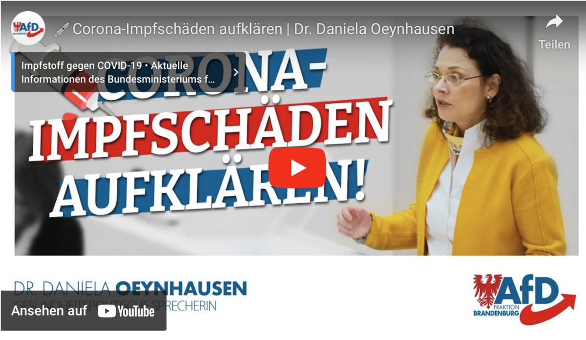 Corona-Impfschäden aufklären!