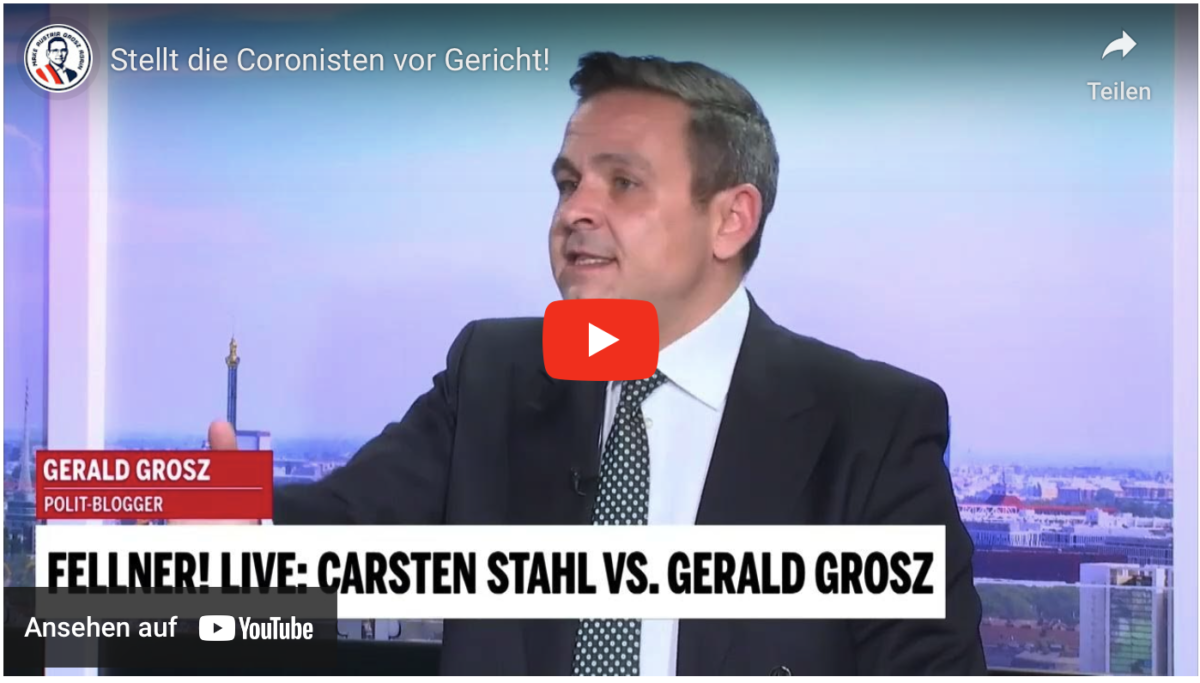 Stellt die Coronisten vor Gericht!