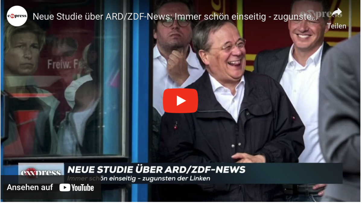 Neue Studie über ARD/ZDF-News: Immer schön einseitig – zugunsten der Linken