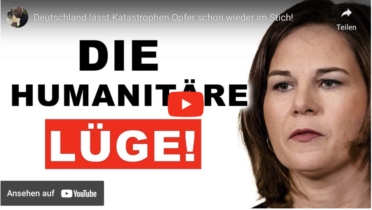 Deutschland lässt Katastrophen Opfer schon wieder im Stich!