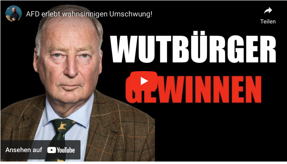 AFD erlebt wahnsinnigen Umschwung!