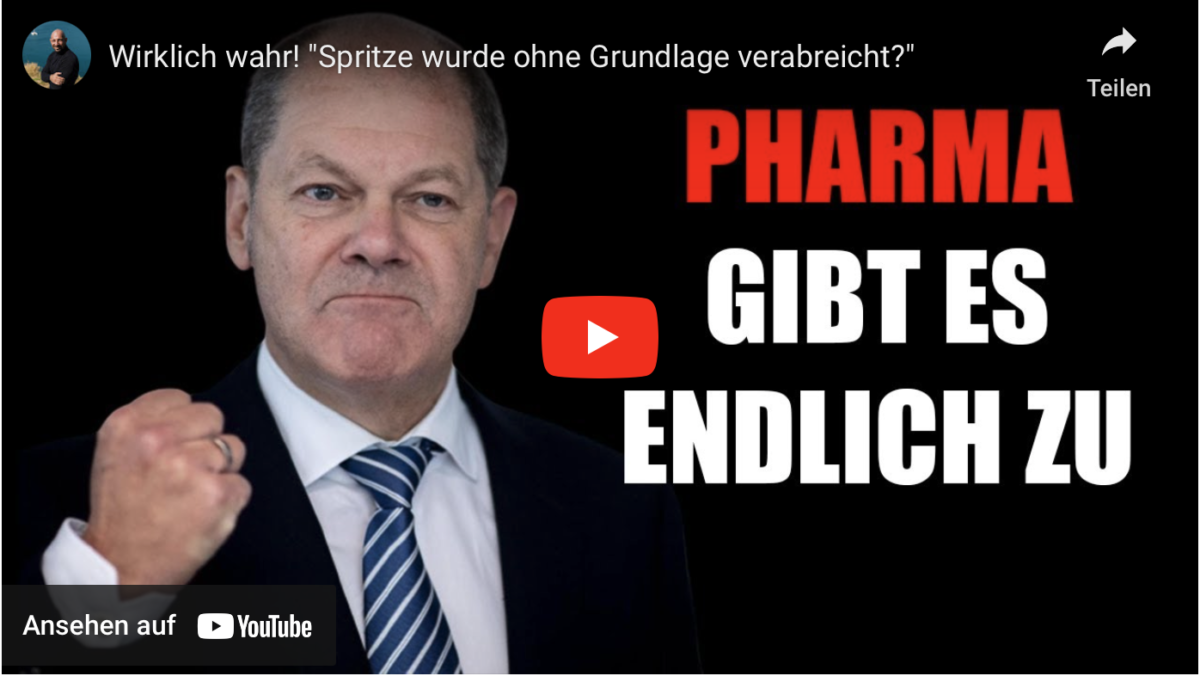 Wirklich wahr! „Spritze wurde ohne Grundlage verabreicht?“