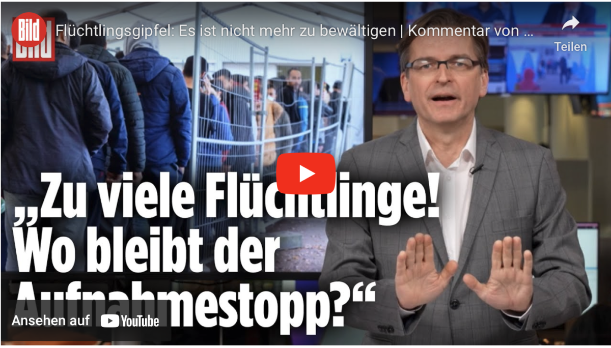 Flüchtlingsgipfel: Es ist nicht mehr zu bewältigen
